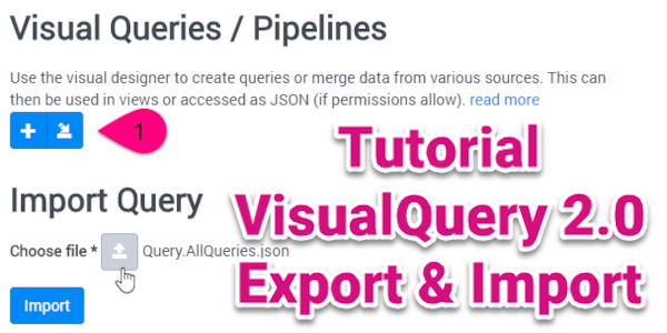 Tutorial VisualQuery 2.0 Export and Import (2sxc 9.11)